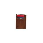 Ultra thin card holder leather slim wallet