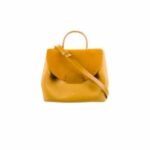 Diy Project polene number one yellow trio Handbag leather pattern